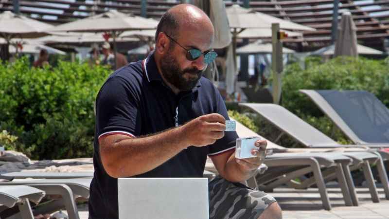 Antalya'da havuzlar denetlenip numune alınıyor