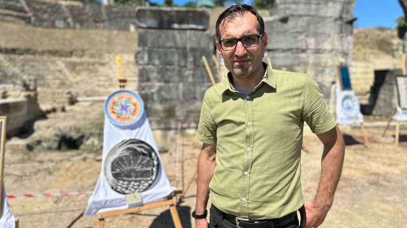 2 bin yıllık antik kentte ilk çini sergisi