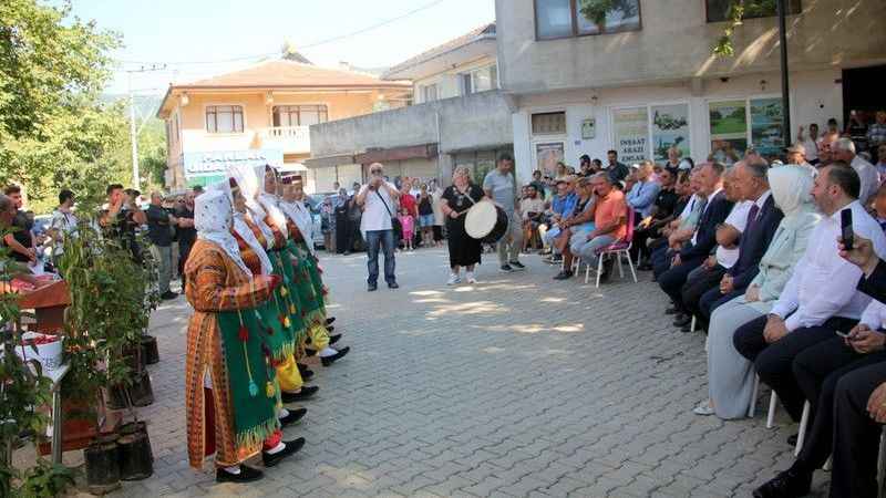 Şenköy Kızılcık Şenliği'nde renkli görüntüler