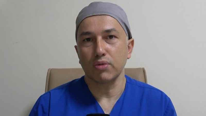 Sağlık ekibi sayesinde bebeğini deprem anında doğurdu