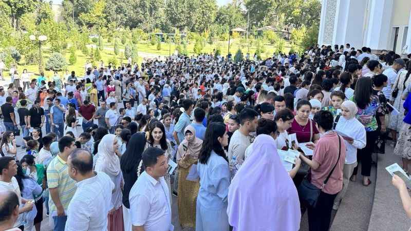 Özbekistan’da Türkçe Yeterlik Sınavı'na rekor katılım