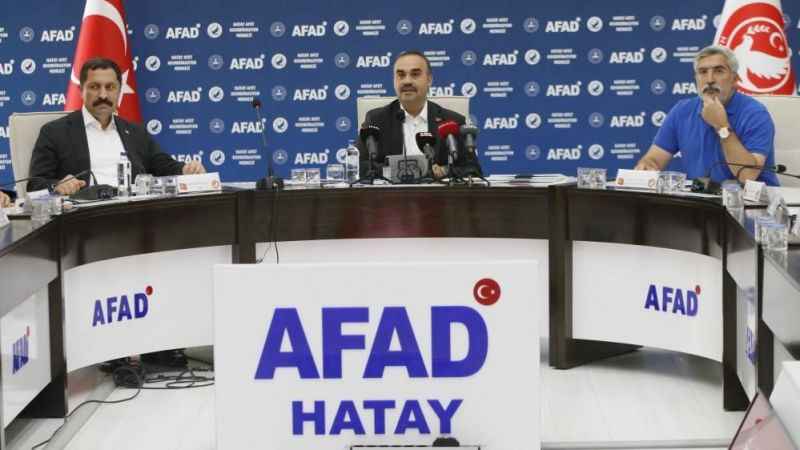 Bakan Kacır: "Hatay’da 4 sanayi sitesinde yapacağımız projelerin bedeli 4 milyar 300 milyon TL olacak"