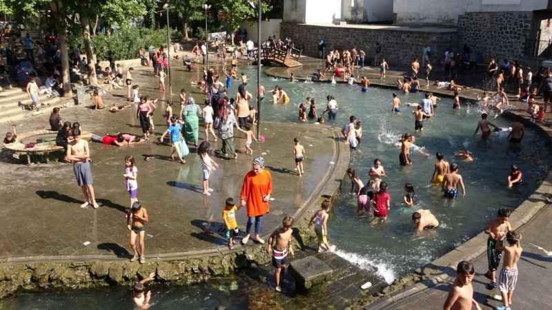 Diyarbakırlı çocuklar soluğu Anzele’de aldıı