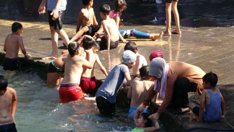 Diyarbakırlı çocuklar soluğu Anzele’de aldıı