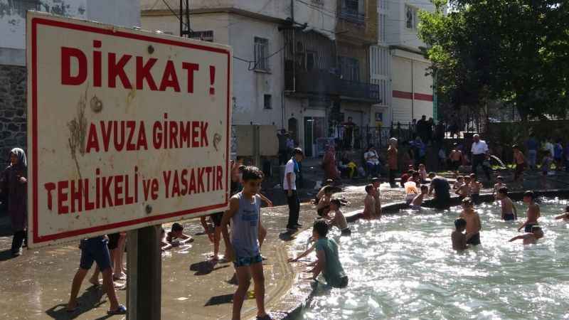 Diyarbakırlı çocuklar soluğu Anzele’de aldıı