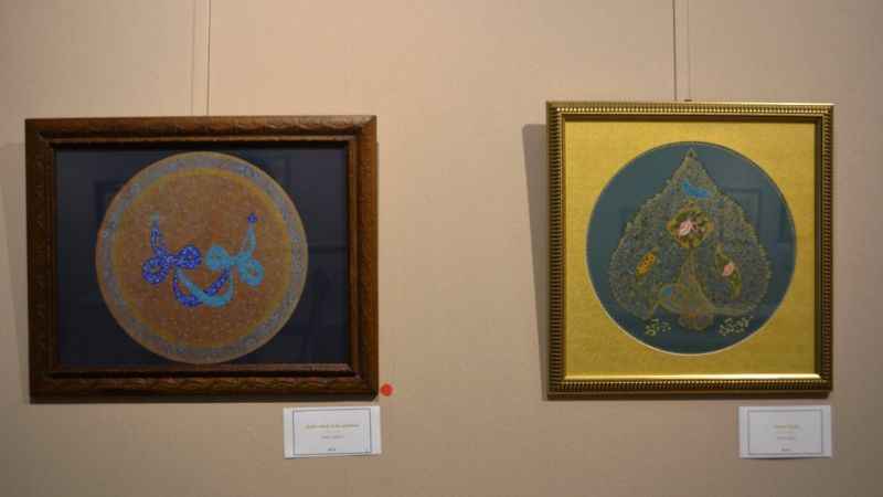 Ayvalık’ta tezhip ve minyatür sergisi