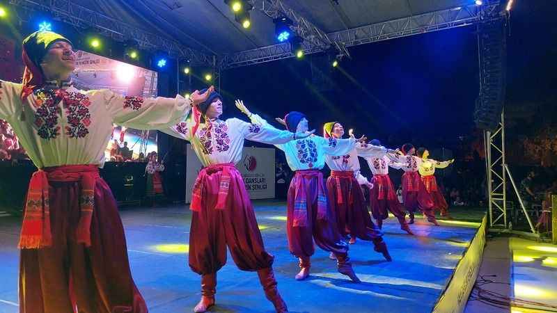 Uluslararası Atakum Halk Dansları finali