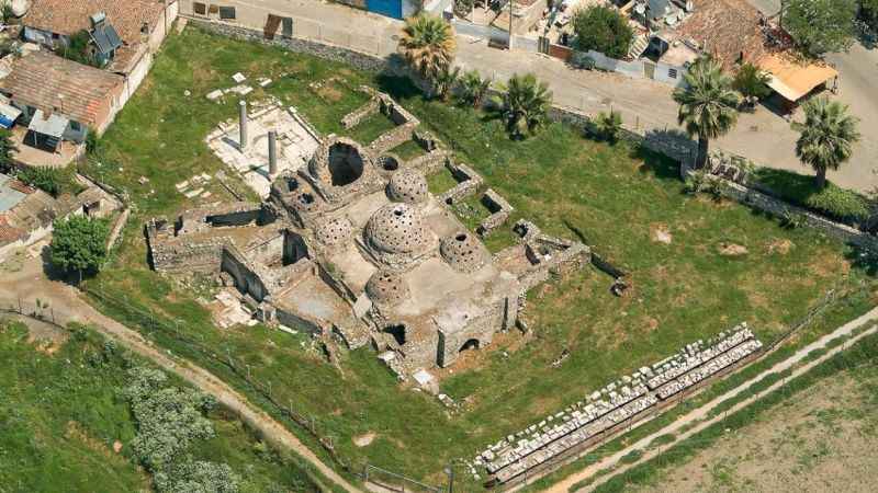 Tarihi hamama uluslararası dokunuş