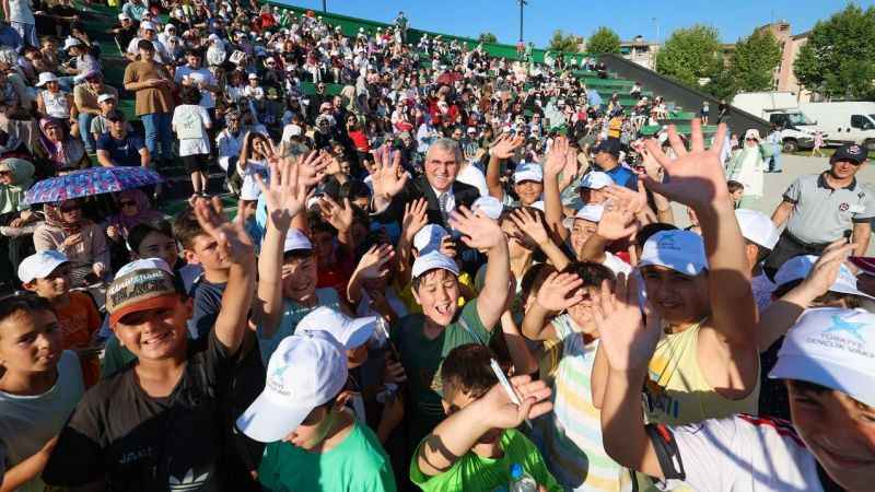 Başkan Yüce: “Açık hava sahnemiz şenlikler, konserler, tiyatro gösterileriyle dolup taşacak”