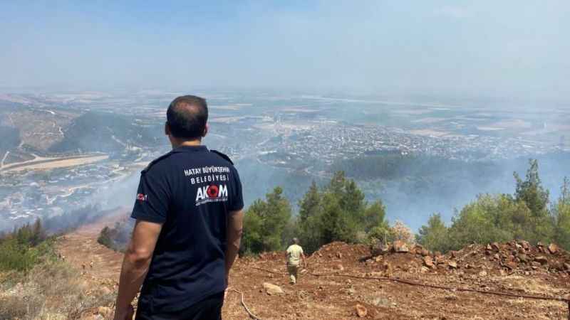 Hatay’da ikinci orman yangını