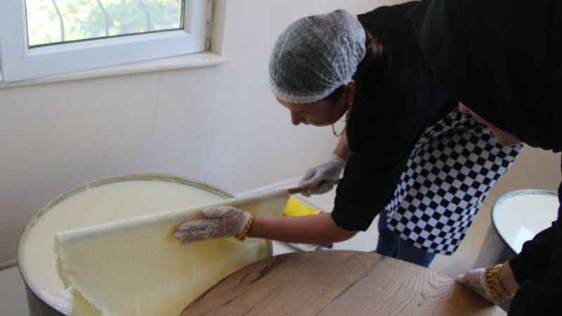 Kayseri'ye özgü 'kuru kaymak' coğrafi işaret yolunda