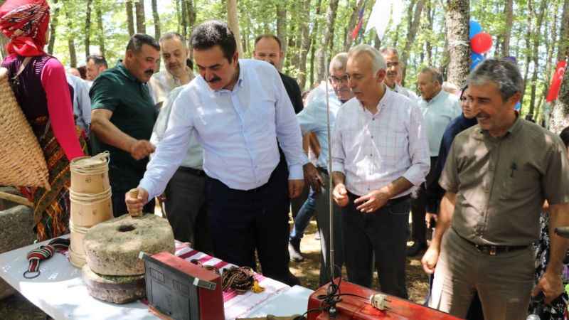 Amasya'da Karadeniz rüzgarı esti