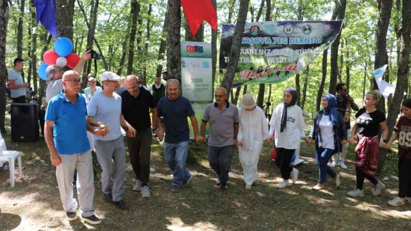 Amasya'da Karadeniz rüzgarı esti
