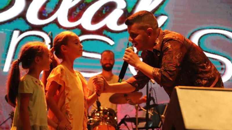 Bilal Sonses'ten muhteşem sahne