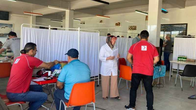 Rekor kan bağışı yapan vatandaşa altın madalya