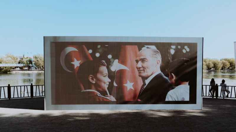 Kapadokya Balon ve Kültür Yolu Festivali’nde Atatürk coşkusu