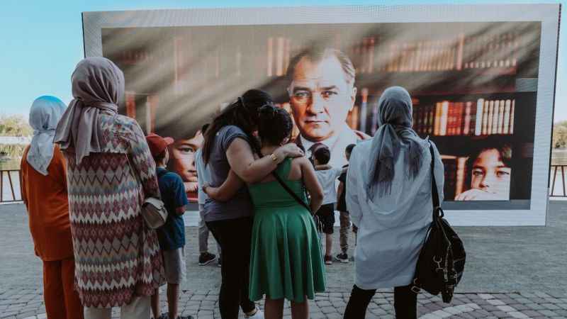 Kapadokya Balon ve Kültür Yolu Festivali’nde Atatürk coşkusu