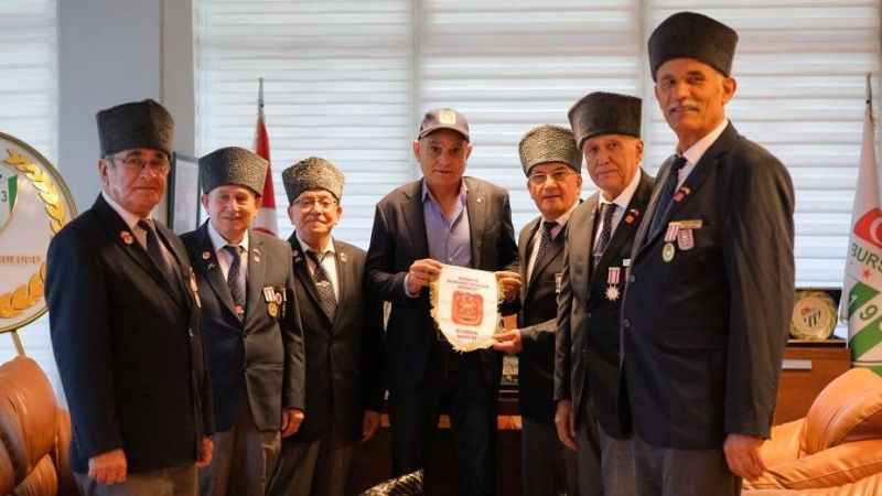 Bursaspor’a anlamlı ziyaret