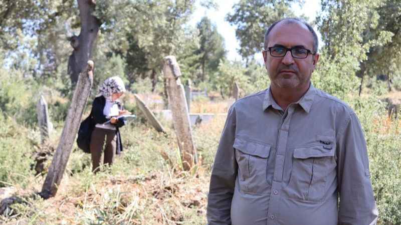 43 mezarlıkta Osmanlı dönemine ait mezar taşları incelendi