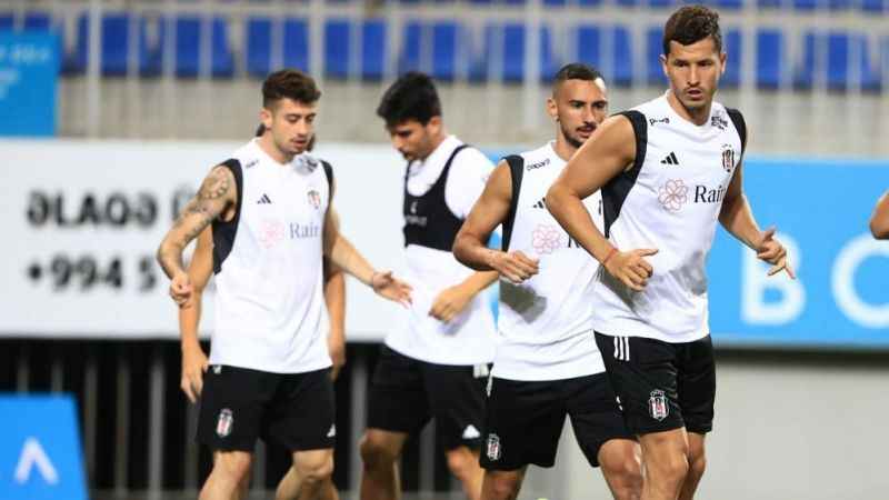 Beşiktaş, Neftçi Bakü PFK maçı hazırlıklarını tamamladı