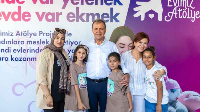 Mersin'de kadınlar üretiyor