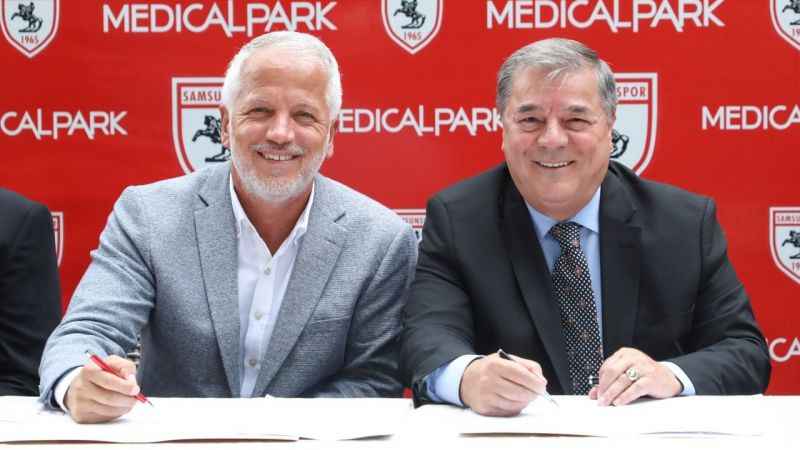 Samsunspor’un sağlık sponsoru Medical Park