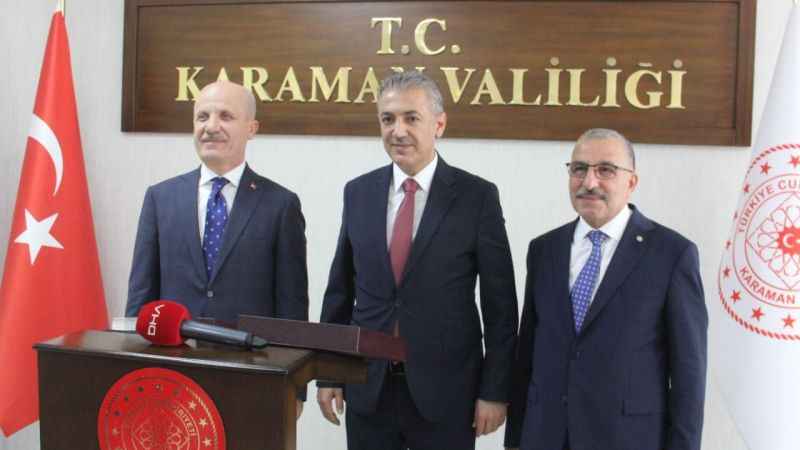 YÖK Başkanı Prof. Dr. Erol Özvar, Karaman'da