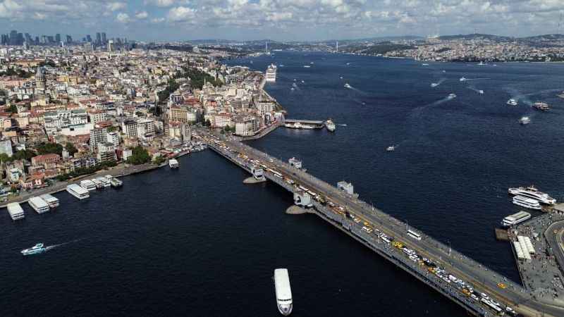 Galata köprüsü 40 gün trafiğe kapatılacak