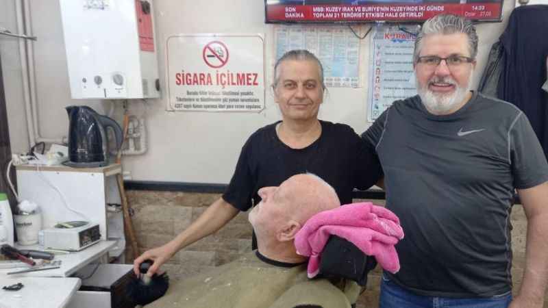 Türk erkeklerinin berber sadakati şaşırtıyor