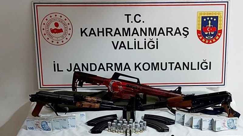 Kalaşnikofları bahçesine gömen şüpheli tutuklandı