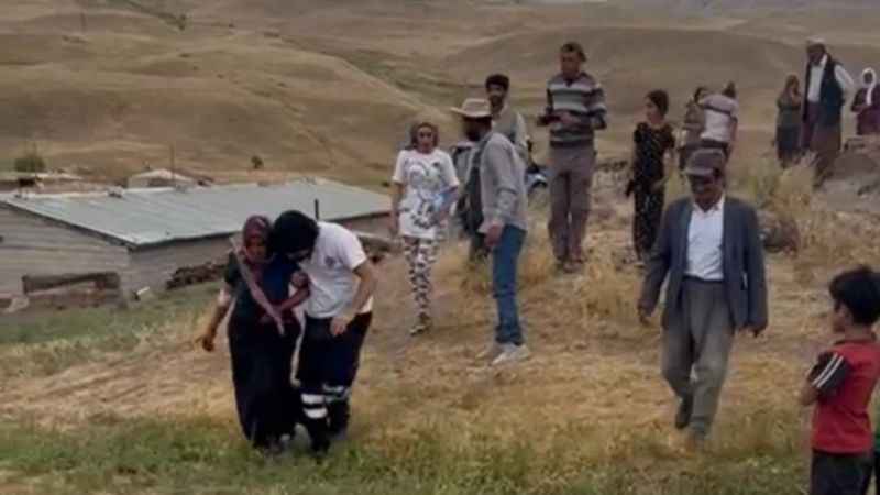 Arı soktu rahatsızlandı, imdadına helikopter yetişti 