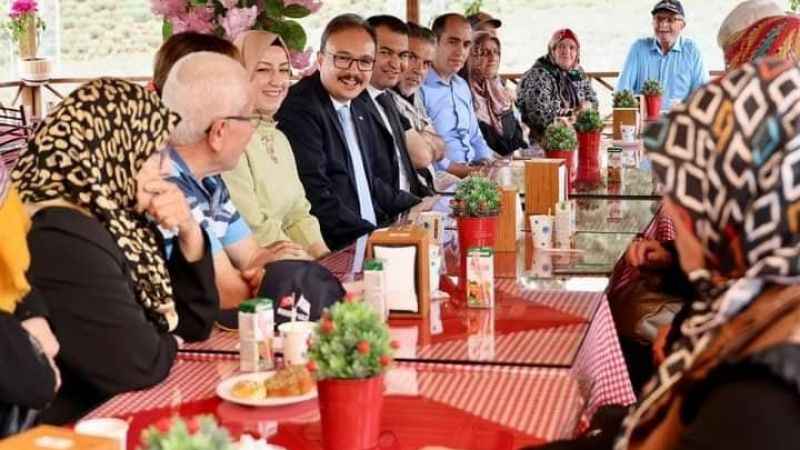 Siirt’e tayini çıkan Vali Kızılkaya son vedasını gerçekleştirdi