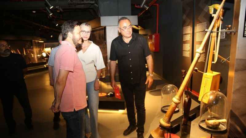 Sunay Akın’dan Nilüfer’e müze ziyareti