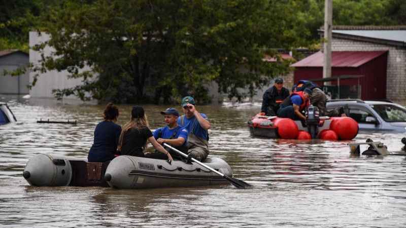 Rusya’yı Khanun tayfunu vurdu