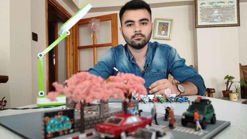Minyatür modeller yoğun ilgi görüyor Minyatür modeller yoğun ilgi görüyor