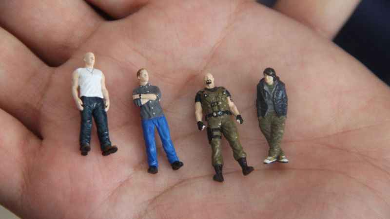 Minyatür modeller yoğun ilgi görüyor Minyatür modeller yoğun ilgi görüyor