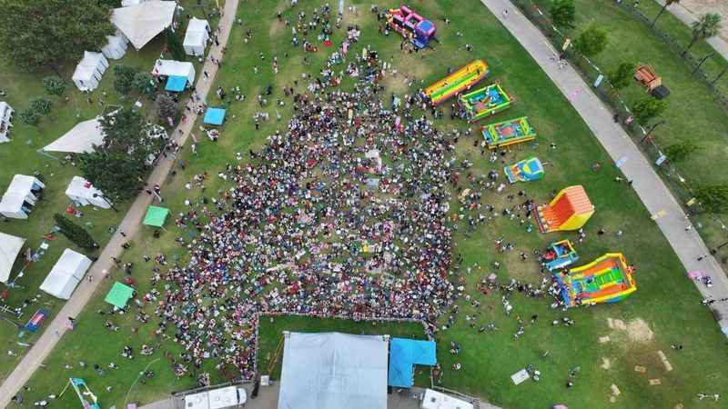 Sekapark'ta çocuklar eğlenceye doydu