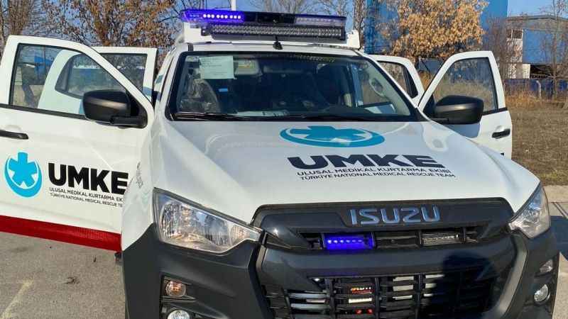 Düzce’ye tam donanımlı arama kurtarma aracı