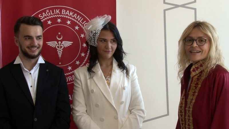 Damat taburcu olamadı, nikah hastanede kıyıldı