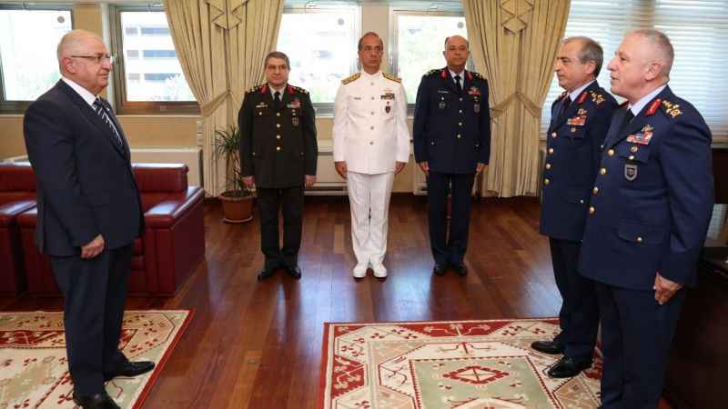 Hava Kuvvetleri Komutanlığında devir teslim töreni