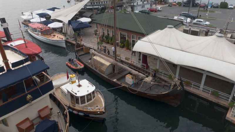 Viking yelkenlisi İstanbul'da ziyaretçileriyle buluşuyor