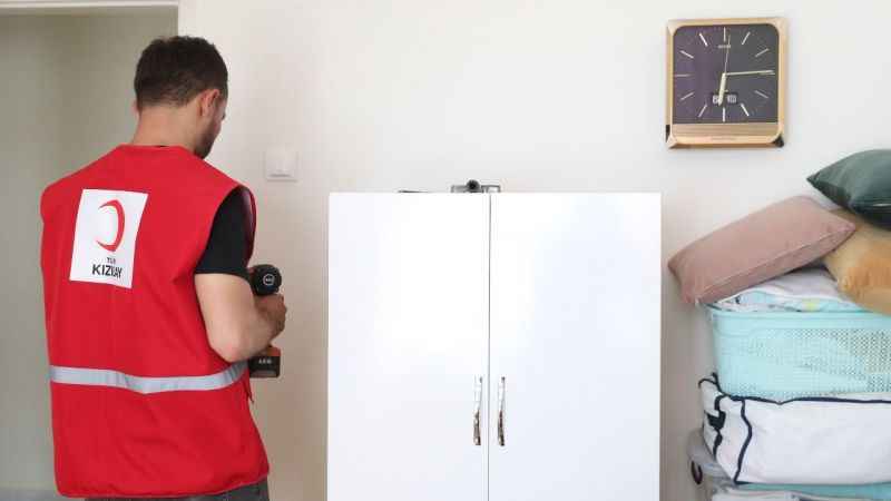 Türk Kızılay’dan ‘doğru sabitlenmeyen eşyalar felakete neden olabilir’ uyarısı