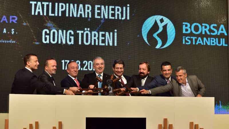 Borsa İstanbul’da gong, Tatlıpınar Enerji için çaldı