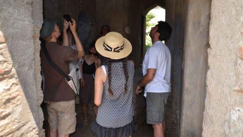 Londra’dan gelen öğrenciler Koçarlı tarihini inceledi