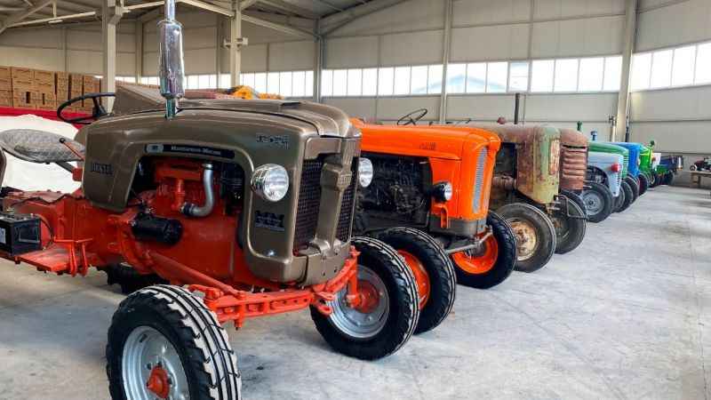 Antika traktör koleksiyonu yaptı, hedefi müze kurmak