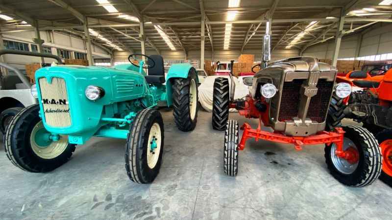 Antika traktör koleksiyonu yaptı, hedefi müze kurmak