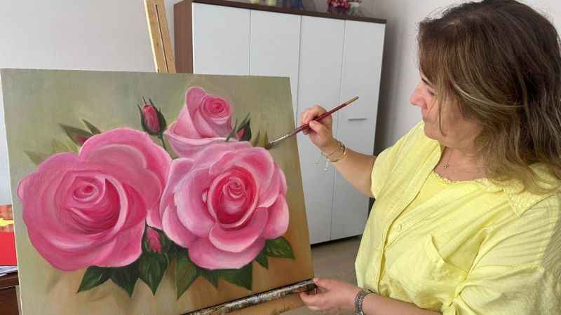 Hem muhasebeci, hem ressam