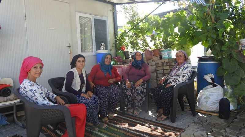 Kilis’te konteynerler çiçek açtı