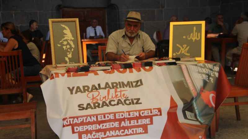 Depremzede yazar 6 Şubat'ı unutulmaz kıldı