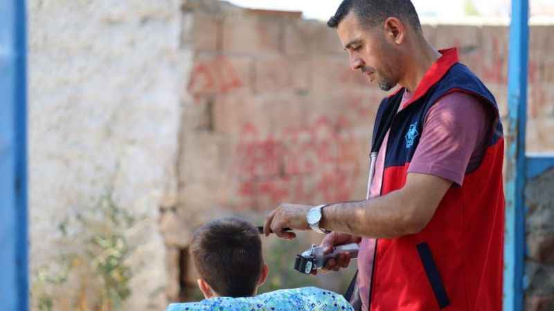 Aksaray Belediyesinden "Mobil Kuaför"